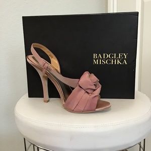 Badgley Mischka pink heels